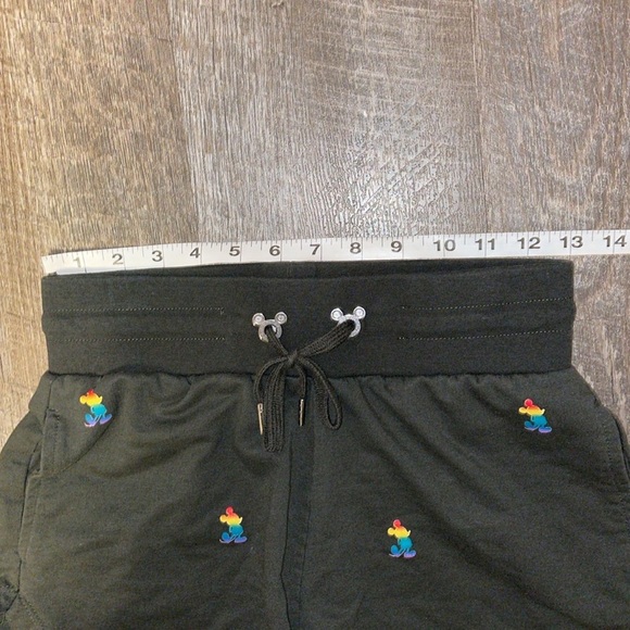Disney Pride Rainbow Mickey Mouse Gray Shorts size XS - Picture 12 of 14